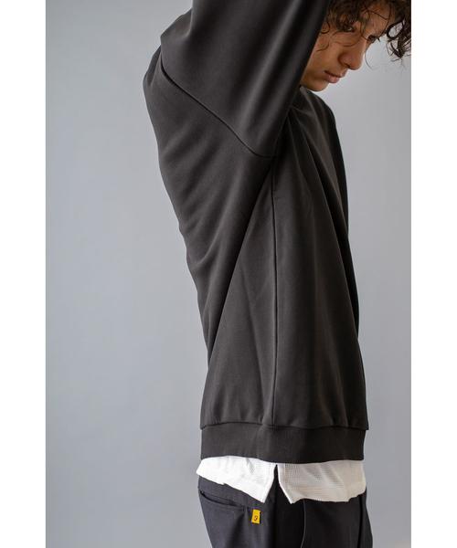 MONKEY TIME（モンキータイム）の「＜monkey time＞ FRCH/TRY HI NECK/ハイネックスウェット（スウェット・メンズ・ブラック/ホワイト/コバルトブルー・XL/L/S/M）」の4枚目の写真