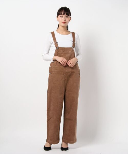 セール コーデュロイオーバーオール サロペット オーバーオール Lugnoncure ルノンキュール のファッション通販 Zozotown