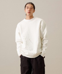ATON | 【ATON for ADAM ET ROPE'】SUVIN CREWNECK PULLOVER 漆(スウェット)