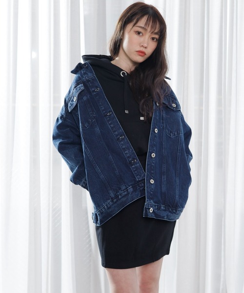 LIPSERVICE（リップサービス）の「ブラウジングパーカーワンピース（ワンピース・レディース・ブラック/ベージュ/アイボリー・S/M）」の9枚目の写真