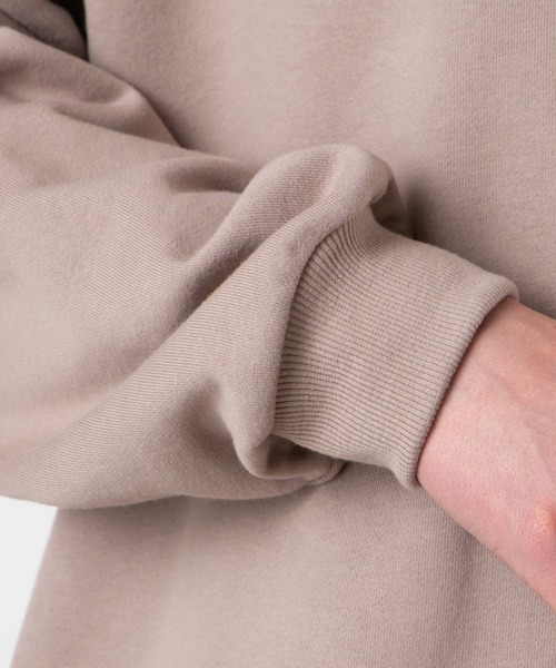 WEGO(ウィゴー)の「WEGO/ヘビーウエイトロゴ刺繍ビッグスウェパカ(パーカー・メンズ・サックスブルー/ダークグリーン/スミクロ/ブラウン・MEDIUM/LARGE)」の9枚目の写真