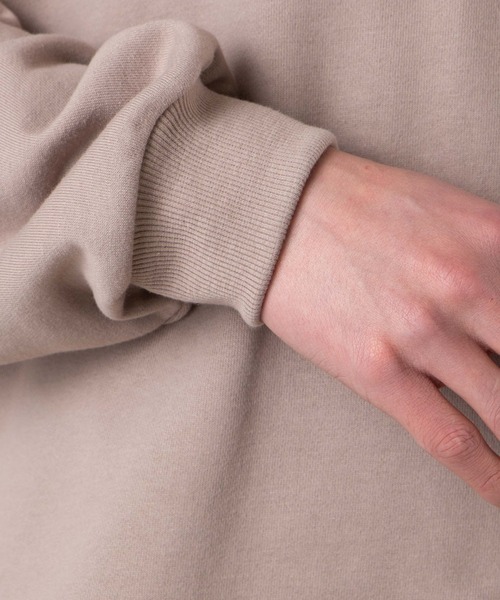 WEGO(ウィゴー)の「WEGO/ヘビーウエイトロゴ刺繍ビッグスウェパカ(パーカー・メンズ・サックスブルー/ダークグリーン/スミクロ/ブラウン・MEDIUM/LARGE)」の20枚目の写真