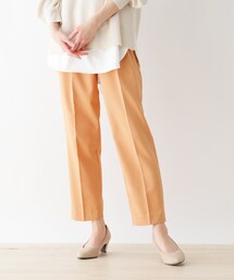 SHOO・LA・RUE | 【SS-3L/標準丈/3Dスキャン】15色展開！ツイルテーパードパンツ(その他パンツ)