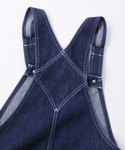 X-girl（エックスガール）の「WIDE TAPERED OVERALL（つなぎ