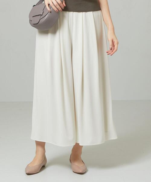 THE STATION STORE（ザ ステーション ストア）の「＜closet story＞□イージー タック ワイドパンツ -手洗い可能-（その他パンツ・レディース・ライトグレー/ライトブルー/オフホワイト・FREE）」の2枚目の写真