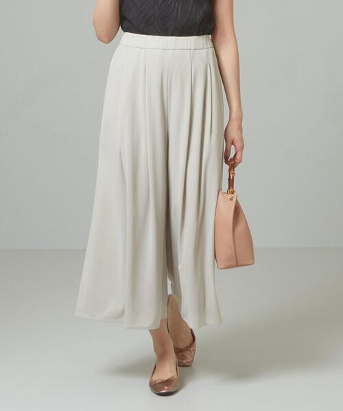 THE STATION STORE（ザ ステーション ストア）の「＜closet story＞□イージー タック ワイドパンツ -手洗い可能-（その他パンツ・レディース・ライトグレー/ライトブルー/オフホワイト・FREE）」の16枚目の写真