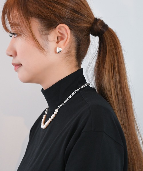 Editors Draw(エディターズドロー)の「バロックパール×チェーン ネックレス Ria. Jaysmee/リアジェイズミー(ネックレス・レディース・シルバー/ゴールド・ONE SIZE)」の11枚目の写真