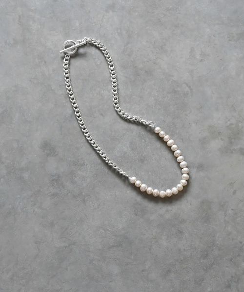 Editors Draw(エディターズドロー)の「バロックパール×チェーン ネックレス Ria. Jaysmee/リアジェイズミー(ネックレス・レディース・シルバー/ゴールド・ONE SIZE)」の14枚目の写真