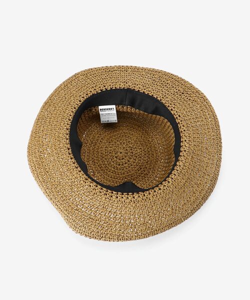 MAJESTIC LEGON（マジェスティックレゴン）の「Bigリボンペーパーハット（ハット・レディース・A/B・FREE）」の7枚目の写真