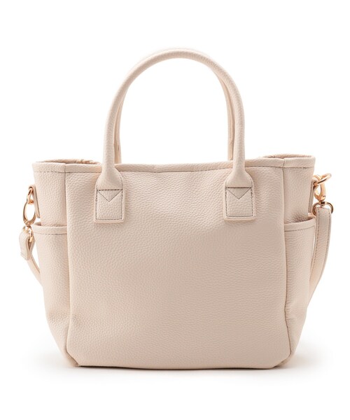 DRESKIP(ドレスキップ)の「◆PPコンビトート(トートバッグ・レディース・アイボリー/ブルー/ブラック・00)」の7枚目の写真