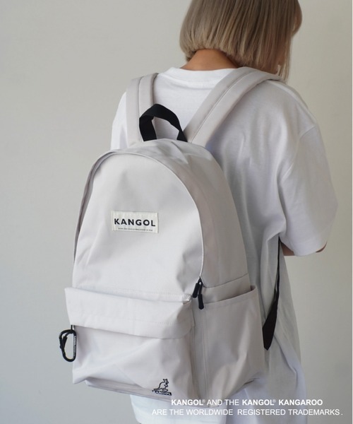 KANGOL(カンゴール)の「【 KANGOL / カンゴール 】 シンプル バックパック(バックパック/リュック・メンズ・グレー/ブラック/ベージュ・FREE)」の3枚目の写真