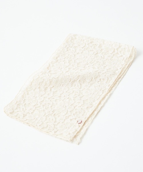 ふりふ（フリフ）の「コードレース半衿（和装小物・レディース・ラベンダー/グリーン/ブルー/オフホワイト・FREE）」の2枚目の写真