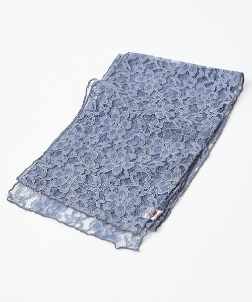 ふりふ（フリフ）の「コードレース半衿（和装小物・レディース・ラベンダー/グリーン/ブルー/オフホワイト・FREE）」の4枚目の写真