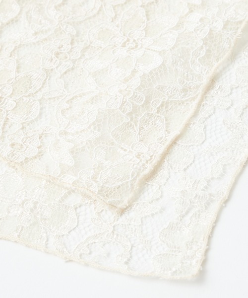 ふりふ（フリフ）の「コードレース半衿（和装小物・レディース・ラベンダー/グリーン/ブルー/オフホワイト・FREE）」の10枚目の写真