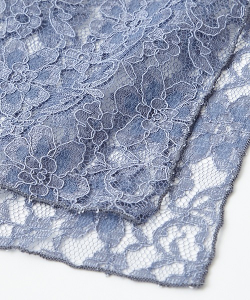 ふりふ（フリフ）の「コードレース半衿（和装小物・レディース・ラベンダー/グリーン/ブルー/オフホワイト・FREE）」の8枚目の写真