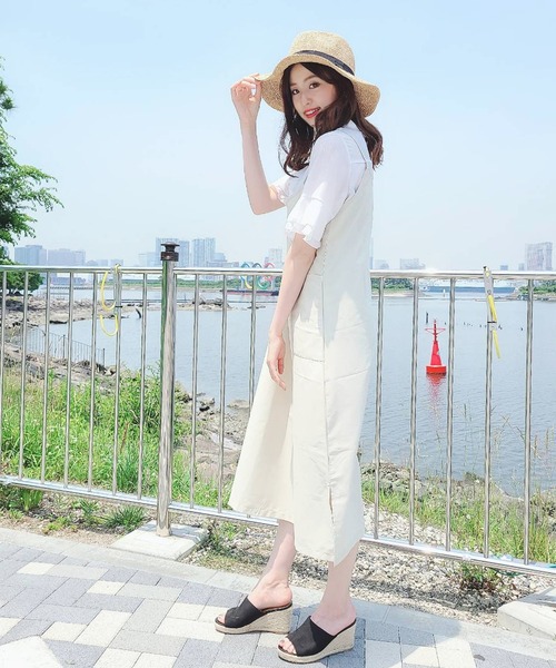 WESTSEA(ウエストシー)の「キャミソール ワンピース ロング(ワンピース・レディース・ベージュ・FREE)」の16枚目の写真