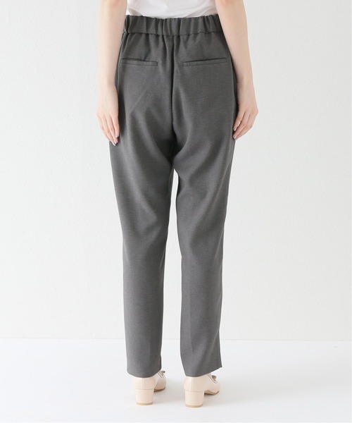 Simplicite(サンプリシテ)の「スラブツイルテーパードパンツ(スラックス・レディース・チャコールグレー/ベージュ・FREE)」の7枚目の写真