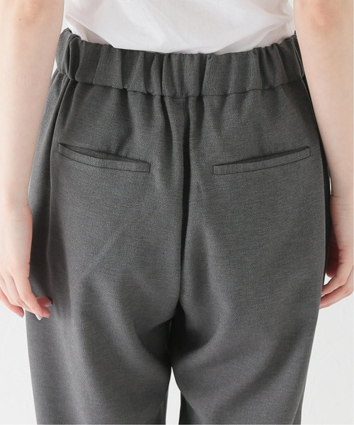 Simplicite(サンプリシテ)の「スラブツイルテーパードパンツ(スラックス・レディース・チャコールグレー/ベージュ・FREE)」の14枚目の写真