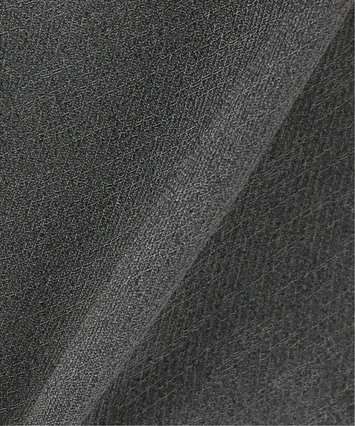 Simplicite(サンプリシテ)の「スラブツイルテーパードパンツ(スラックス・レディース・チャコールグレー/ベージュ・FREE)」の6枚目の写真