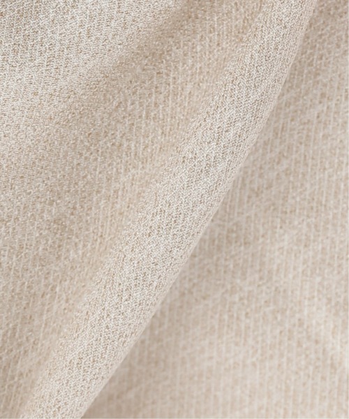 Simplicite(サンプリシテ)の「スラブツイルテーパードパンツ(スラックス・レディース・チャコールグレー/ベージュ・FREE)」の15枚目の写真