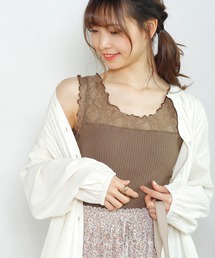 Crisp | レーストップタンク(タンクトップ)