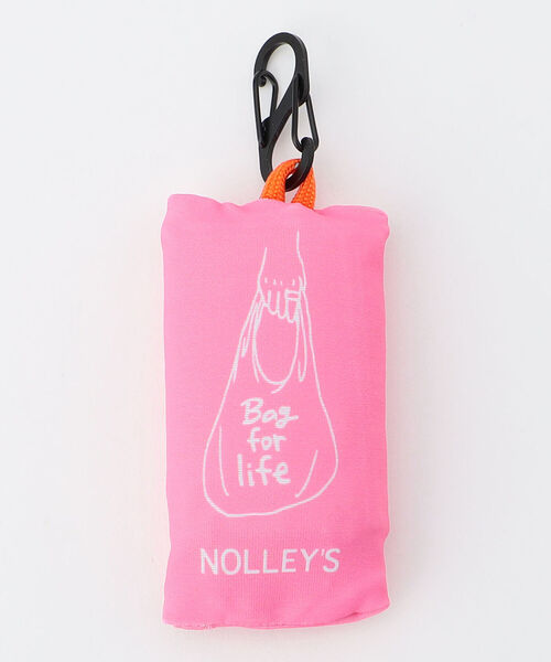 NOLLEY’S（ノーリーズ）の「HUNG BAG “M”（エコバッグ/サブバッグ・レディース・ホワイト/ブラック/ピンク/イエロー・FREE）」の13枚目の写真