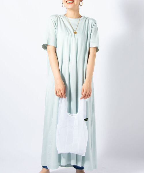 NOLLEY’S（ノーリーズ）の「HUNG BAG “M”（エコバッグ/サブバッグ・レディース・ホワイト/ブラック/ピンク/イエロー・FREE）」の8枚目の写真