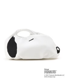 SOUP | ◆SOUP×PEANUTSコラボスヌーピーフェイスバッグ(ハンドバッグ)