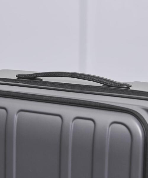UNITED ARROWS(ユナイテッドアローズ)の「<UNITED ARROWS> スマート グレー スーツケース 66L†(スーツケース/キャリーバッグ・メンズ・ダークグレー・FREE)」の13枚目の写真