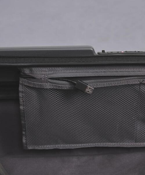 UNITED ARROWS(ユナイテッドアローズ)の「<UNITED ARROWS> スマート グレー スーツケース 66L†(スーツケース/キャリーバッグ・メンズ・ダークグレー・FREE)」の15枚目の写真