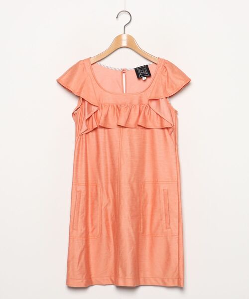 セール ブランド古着 フリルノースリーブワンピース ワンピース Cynthia Rowley シンシアローリー のファッション通販 Zozoused