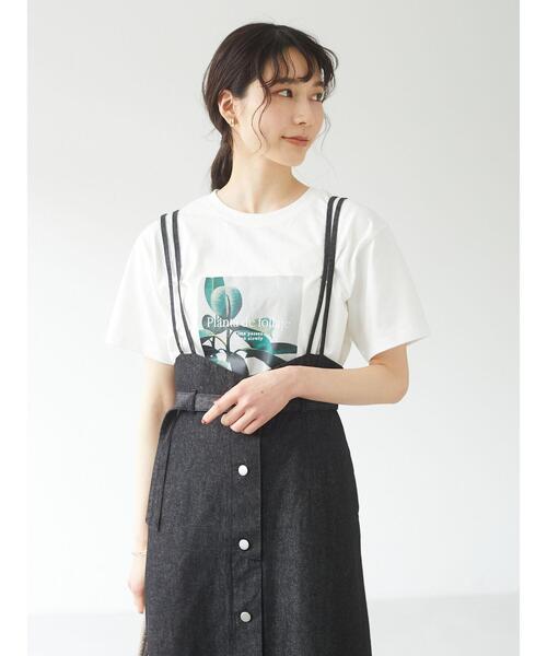 Sugar spoon（シュガースプーン）の「・SUGAR SPOON デニムベルトツキジャンスカ＊（ジャンパースカート・レディース・ライトインディゴブルー/ブラック/ワンウォッシュ・FREE）」の22枚目の写真