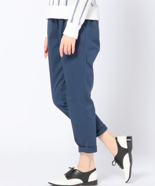 Another Edition（アナザーエディション）の「【店舗限定】チノテーパードパンツ/ae CHINO TPD PT（チノパンツ・レディース・ネイビー/オフホワイト/その他1・SMALL/LARGE/MEDIUM）」の4枚目の写真