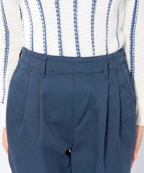 Another Edition（アナザーエディション）の「【店舗限定】チノテーパードパンツ/ae CHINO TPD PT（チノパンツ・レディース・ネイビー/オフホワイト/その他1・SMALL/LARGE/MEDIUM）」の6枚目の写真