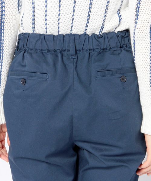 Another Edition（アナザーエディション）の「【店舗限定】チノテーパードパンツ/ae CHINO TPD PT（チノパンツ・レディース・ネイビー/オフホワイト/その他1・SMALL/LARGE/MEDIUM）」の11枚目の写真