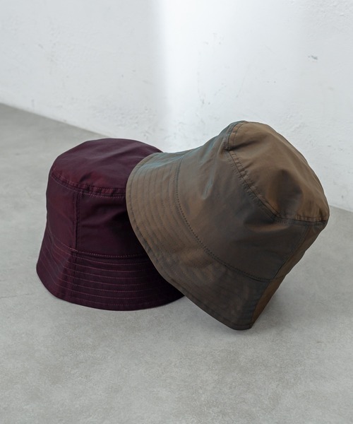 mystic(ミスティック)の「キャセ シャイニーバケットハット(ハット・レディース・ベージュ/カーキ/ボルドー・FREE)」の6枚目の写真