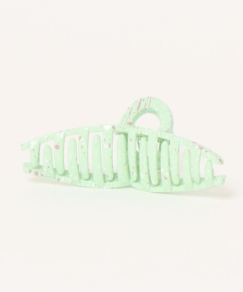 Me%（ミィパーセント）の「ペイントKNOTバンスクリップ（バレッタ/ヘアクリップ・レディース・ミント/ラベンダー・FREE）」の3枚目の写真