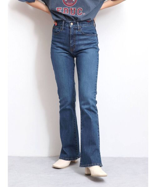 Ungrid（アングリッド）の「ストレッチフレアデニム（デニムパンツ・レディース・ブラック/ブルー・26inch/24inch/25inch）」の9枚目の写真