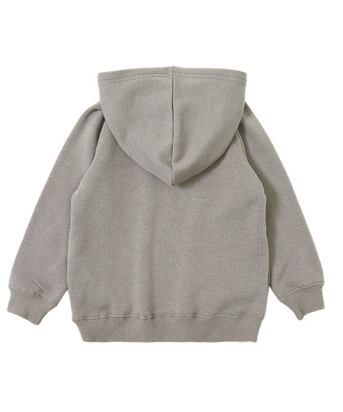 devirock（デビロック）の「【裏起毛】無地裏シャギープルパーカー（パーカー・キッズ・ダークブルー/グレー系その他/ブラック/パープル系その他/グリーン系その他/モカ・110cm/160cm/150cm/140cm/130cm/100cm/120cm）」の10枚目の写真