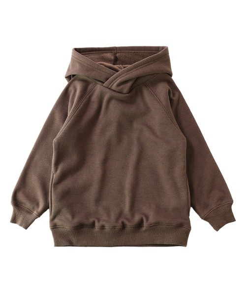 devirock（デビロック）の「【裏起毛】無地裏シャギープルパーカー（パーカー・キッズ・ダークブルー/グレー系その他/ブラック/パープル系その他/グリーン系その他/モカ・110cm/160cm/150cm/140cm/130cm/100cm/120cm）」の13枚目の写真