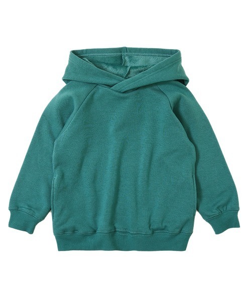 devirock（デビロック）の「【裏起毛】無地裏シャギープルパーカー（パーカー・キッズ・ダークブルー/グレー系その他/ブラック/パープル系その他/グリーン系その他/モカ・110cm/160cm/150cm/140cm/130cm/100cm/120cm）」の14枚目の写真