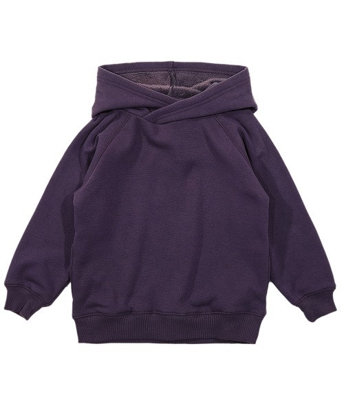 devirock（デビロック）の「【裏起毛】無地裏シャギープルパーカー（パーカー・キッズ・ダークブルー/グレー系その他/ブラック/パープル系その他/グリーン系その他/モカ・110cm/160cm/150cm/140cm/130cm/100cm/120cm）」の16枚目の写真