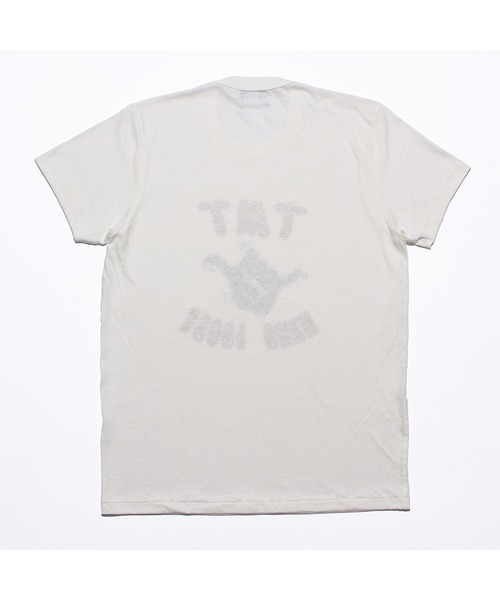 TMT（ティーエムティー）の「S/SL RAFI JERSEY TEE(HANG LOOSE)（Tシャツ/カットソー・メンズ・ホワイト/ベージュ/トップグレー・SMALL/MEDIUM/LARGE/X-LARGE）」の7枚目の写真