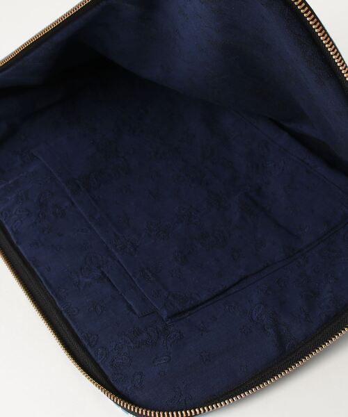 JAPAN BLUE JEANS（ジャパンブルージーンズ）の「クラッチバッグ (L) / インディゴパッチワーク（クラッチバッグ・メンズ・ライトインディゴブルー・L）」の11枚目の写真