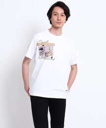 TAKEO KIKUCHI | The Message トリップトランク プリント Tシャツ(Tシャツ/カットソー)