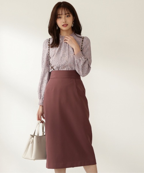 PROPORTION BODY DRESSING（プロポーションボディドレッシング）の「チェーンショルダータイトＳＫ / 1211220803（スカート・レディース・グレー/ブルー/ボルドー・MEDIUM/SMALL）」の19枚目の写真