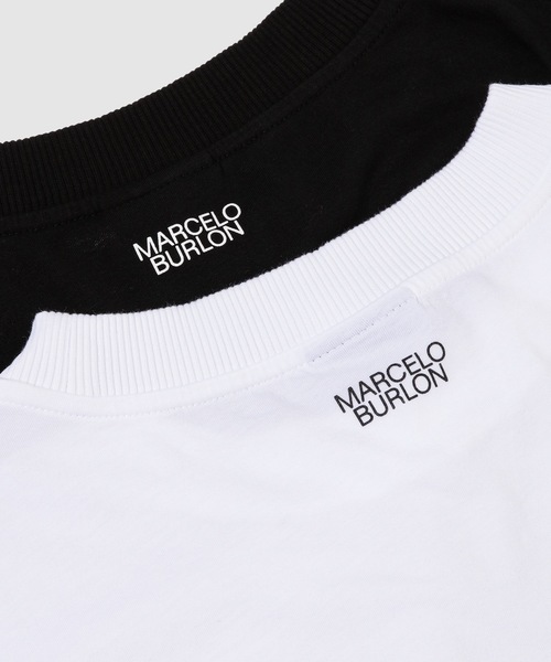 MARCELO BURLON（マルセロ・バーロン）の「CROSS REGULAR T-SHIRT（Tシャツ/カットソー・メンズ・ホワイト系その他/ブラック系その他・L/XL/XXL）」の3枚目の写真