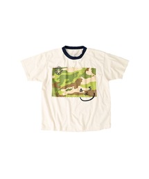 45R Tシャツベージュ 45R フォーティファイブアール *天竺の四角Tシャツ*1コットン綿