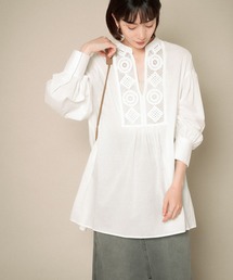 KBF | クロシェドッキングブラウス(シャツ/ブラウス)