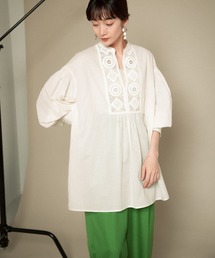 KBF | クロシェドッキングブラウス(シャツ/ブラウス)